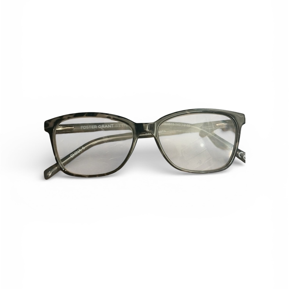 Foster Grant Dark Gray Eyeglasses
